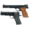 Image 1 : Two Semi-Automatic Pistols -A) Smith & Wesson Model 41 Pistol