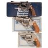 Image 1 : Three Smith & Wesson Double Action Revolvers with Boxes -A) S&W Model 51 Revolver