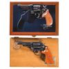 Image 1 : Two Smith & Wesson Double Action Revolvers with Cases -A) S&W Model 21-4 Thunder Ranch Special Revol