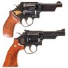 Image 2 : Two Smith & Wesson Double Action Revolvers with Cases -A) S&W Model 21-4 Thunder Ranch Special Revol