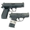 Image 2 : Two Sig Sauer Semi-Automatic Pistols with Cases -A) Sig Model P226 Pistol