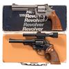 Image 1 : Two Smith & Wesson Double Action Revolvers -A) S&W Model 686 Revolver with Box
