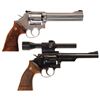 Image 2 : Two Smith & Wesson Double Action Revolvers -A) S&W Model 686 Revolver with Box
