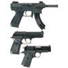 Image 2 : Three Semi-Automatic Sporting Pistols with Cases -A) Intratec USA Tec 22 Pistol