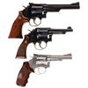 Image 2 : Three Smith & Wesson Double Action Revolvers -A) S&W Model 19-4 City of Los Angeles 200th Anniversar