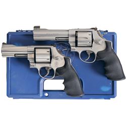 Two Smith & Wesson Double Action Revolvers -A) S&W Model 625-4 Revolver