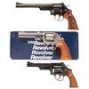 Image 1 : Three Smith & Wesson Double Action Revolvers -A) S&W Model 29-2 Revolver