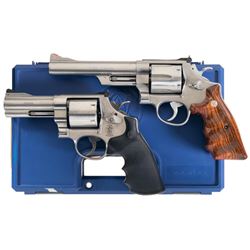 Two Smith & Wesson Double Action Revolvers -A) S&W Model 629-1 Revolver