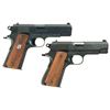 Image 2 : Two Semi-Automatic Pistols with Boxes -A) Colt Commander Model 1991A1 Pistol