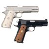 Image 2 : Two Colt Semi-Automatic Pistols -A) Colt MK IV Series 70 Semi-Automatic Pistol