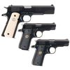 Image 2 : Three Colt Semi-Automatic Pistols -A) Colt World War II Invasion of Italy Commemorative Model 1911 P