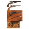 Image 1 : Four Italian Reproduction Percussion Revolvers -A) Uberti Third Model Dragoon Revolver