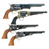 Image 2 : Four Percussion Revolvers -A) Uberti-Navy Arms Walker Revolver