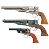 Image 1 : Three Modern Colt Percussion Revolvers -A) Colt Black Powder Series Model 1860 Army Revolver