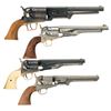 Image 2 : Four Italian Reproduction Colt Percussion Revolvers -A) Replica Arms Walker Revolver with Box and Ac