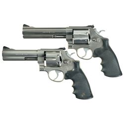 Two Smith & Wesson Double Action Revolvers -A) S&W Model 629-2 Revolver
