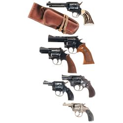 Six Revolvers -A) Gecado Single Action .22 Magnum Revolver with Holster