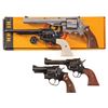 Image 1 : Four Ruger Revolvers -A) Ruger Redhawk Double Action Revolver with Box