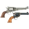 Image 2 : Two Single Action Revolvers -A) Ruger Old Army Percussion Revolver with Box