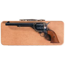 Early Second Generation Colt Single Action Army Revolver with Luggage Style Case
