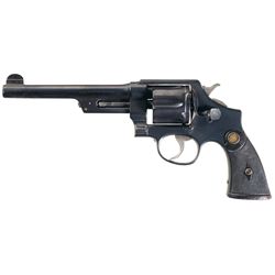 Smith & Wesson First Model .44 Hand Ejector Triple Lock Double Action Revolver with Factory Letter