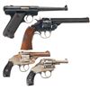 Image 2 : One Pistol and Three Revolvers -A) Ruger Standard Model Semi-Automatic Pistol