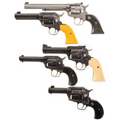 Five Ruger Single Action Revolvers -A) Ruger New Model Single Six Revolver
