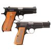 Image 2 : Two Semi-Automatic Pistols -A) Smith & Wesson Model 39 Pistol