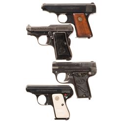 Four European Semi-Automatic Pistols -A) Deutsche Werke Ortgies Patent Pistol