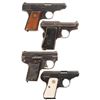 Image 2 : Four European Semi-Automatic Pistols -A) Deutsche Werke Ortgies Patent Pistol
