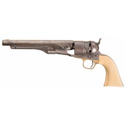 Civilian Colt Model 1860 Percussion Revolver