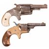 Image 2 : Two Spur Trigger Revolvers -A) Engraved Success Revolver