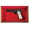 Image 1 : Colt Factory Master Engraver Ken Hurst Signed Engraved and Gold Inlaid Colt MK IV Series 80 Governme