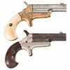 Image 2 : Two Cased Colt Third Model "Thuer" Derringers -A) Engraved Colt Third Model Derringer