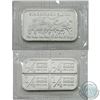 Image 1 : 4x 1/4oz Stagecoach .999 Fine Silver Bars (Tax Exempt)