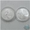 Image 1 : Lot of 2x Silver Shield "INARI" & "Keep Calm Slave on" 1oz .999 Fine Silver Round (Tax exempt) 2pcs