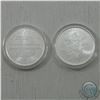 Image 1 : Lot of 2x Silver Shield "Spreading Debt and Death" & "You Don't Own it, if You Dont Hold it" 1oz .99
