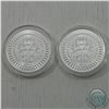 Image 2 : Lot of 2x Silver Shield "Spreading Debt and Death" & "You Don't Own it, if You Dont Hold it" 1oz .99