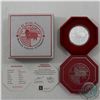 Image 1 : 2015 Singapore $2 .9999 Fine Silver Proof Year of the Sheep Coin. The weight of this item is 20 gram