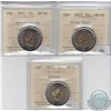 Image 1 : 2011, 2012 & 2015 Canada $2 All ICCS Certified Coins. This lot includes the 2011 Boreal Forest $2 MS