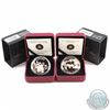 Image 1 : RCM Issue: 2011 Canada $20 Winter Scene & 2012 $20 The Three Wise Men Fine Silver Coins. 2pcs (TAX E