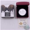 Image 1 : RCM Issue: 2014 Canada $20 1oz The Bison: The Fight .9999 Fine Silver Coin (TAX Exempt). This coin i
