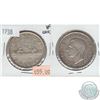 Image 1 : Scarce! 1938 Canadian Silver Dollar