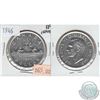 Image 1 : Scarce! 1946 Canadian Silver Dollar