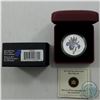 Image 1 : 2013 Canada $20 Swarovski Crystals - Blue Flag Iris Fine Silver Coin (TAX Exempt)