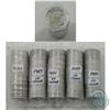 Image 1 : RCM Lot: 5 x 2015 NON COLOURED Poppy 25-Cent Original Roll of 40 pcs (5 Rolls)