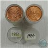 Image 1 : 1982 & 1984 Canada 1-cent Roll of 50pcs