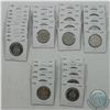 Image 1 : Estate Lot of 35x 1969-1979 Canada Uncirculated 50-cent coins in 2X2's. You will receive a complete 