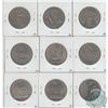 Image 1 : Estate Lot of 9x Russia 1 Rouble Coins. The dates You will receive are 1975, 1977, 1981, 1984, 2x198