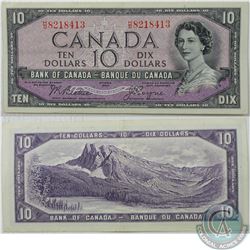 1954 Devil's Face $10 Canada Note